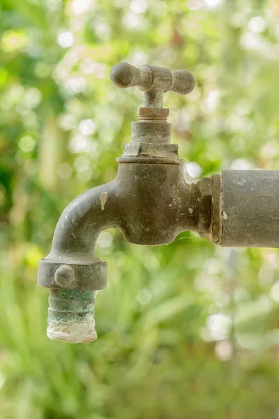 Old rusty water tap — Stock Photo, Image