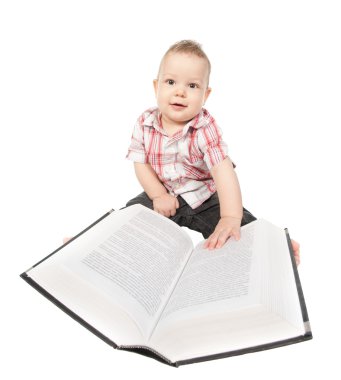 bebek çocuk oyun ile beyaz kitap