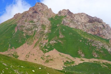 Dağların güzel manzarası