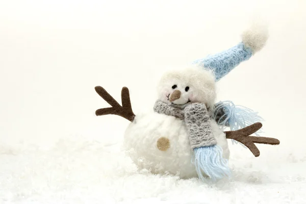 Muñeco de nieve de Navidad — Foto de Stock