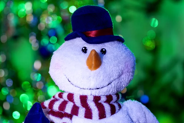 Muñeco de nieve de Navidad —  Fotos de Stock