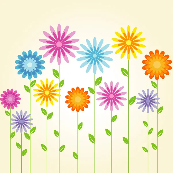 Flores — Vector de stock