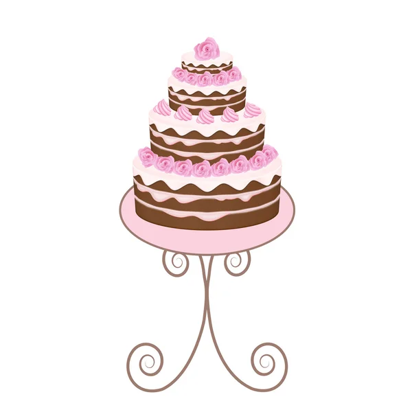 Vector de torta — Archivo Imágenes Vectoriales