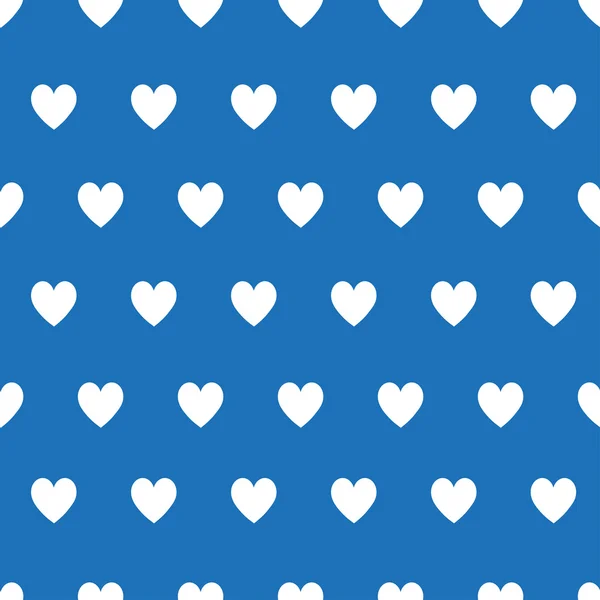 Fun hearts seamless wallpaper background - Illustration — Stock Vector