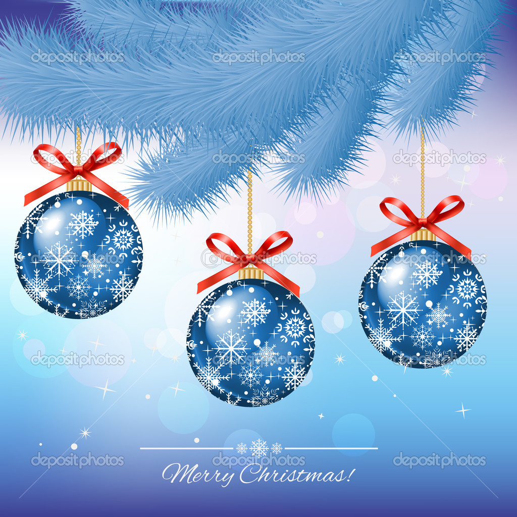 Christmas Card - vector illustration