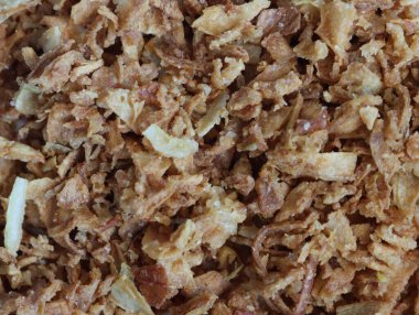 Lezzetli kızarmış soğan. Doğal lezzetli. Farklı.