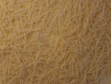 Lezzetli İtalyan makarnası. Doğal yemek. Sağlıklı karbonhidratlar.