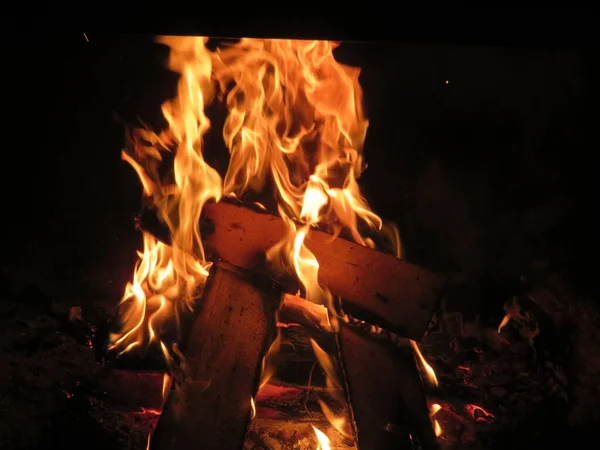 Tűz Hívja Égési Veszély Hőmérséklet Égési Tüzelőanyag — Stock Fotó