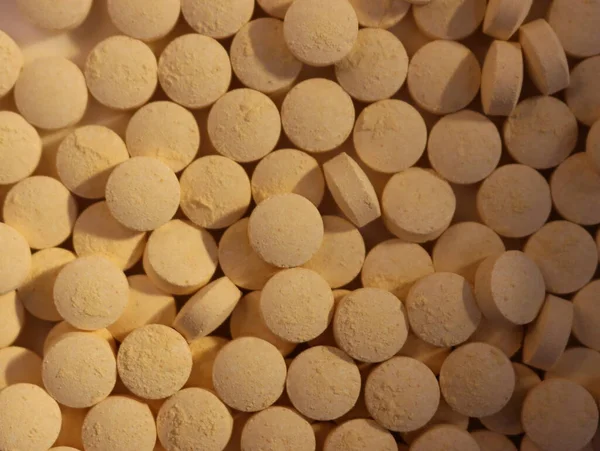 Pharmaceutical Industry Pills Medication Health Pharmacy Vitamins Dosage — Stock Photo, Image