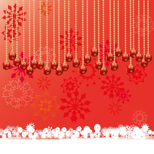 Happy winter holyday backdrop — Stock Vector