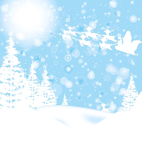 güzel Noel wintert kartı
