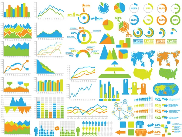Yeni stil web elemanları Infographic demografik oyuncak