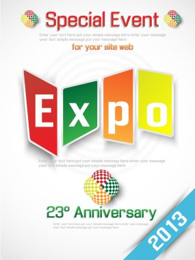 Expo 2013 yıllık olay reklam