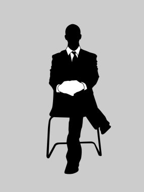 iş adamı siyah beyaz 29