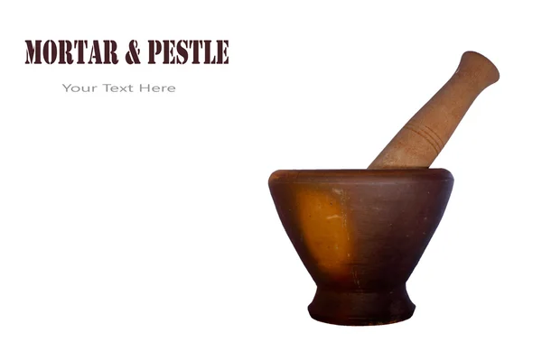 Pestle and mortar — Stock Photo, Image