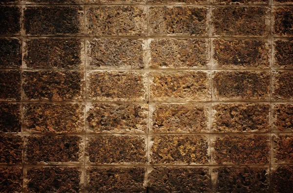 Muro de laterita — Foto de Stock