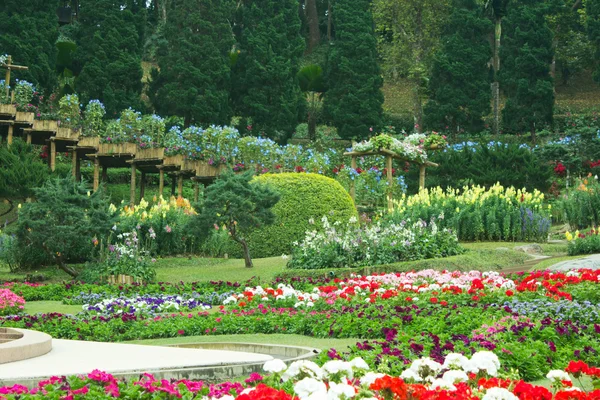 Belo jardim na primavera — Fotografia de Stock