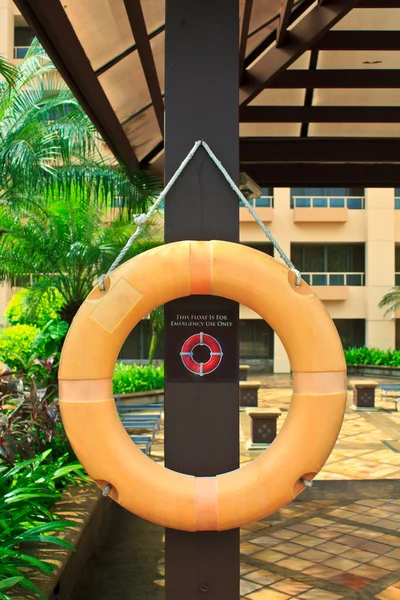 Red lifebuoy — Stock Photo, Image