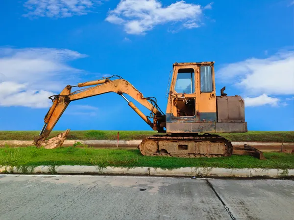 Attrezzature per costruzioni pesanti — Foto Stock