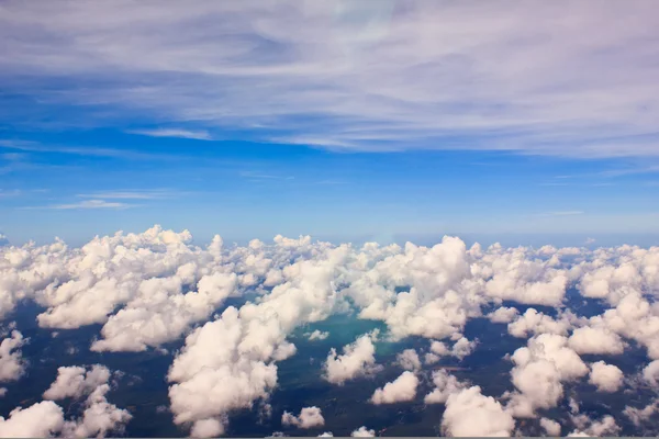 Nubes y cielo — Foto de Stock