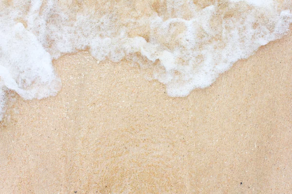 Homokos strand és a hullám — Stock Fotó