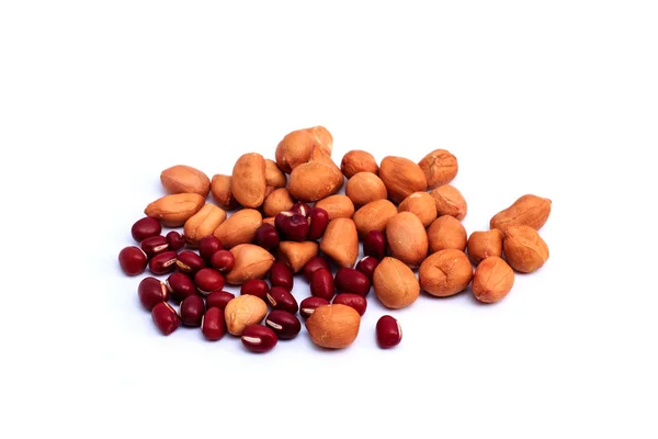 Vermengd bonen en noten — Stockfoto