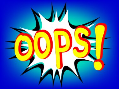 Oops! komik konuşma