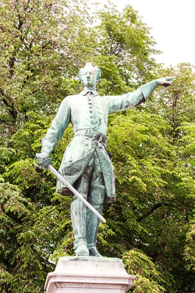 Estátua de Carlos XII (Karl XII ) — Fotografia de Stock