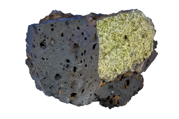 Mantel Xenolith in Basalt — Stockfoto