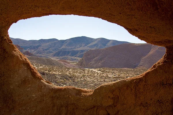 Vista desde una cueva de arenisca —  Fotos de Stock