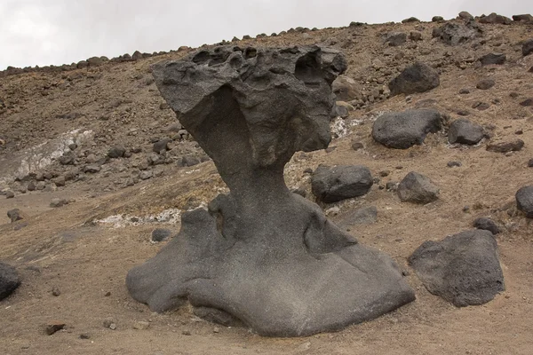 Houbová rock v death valley — 图库照片