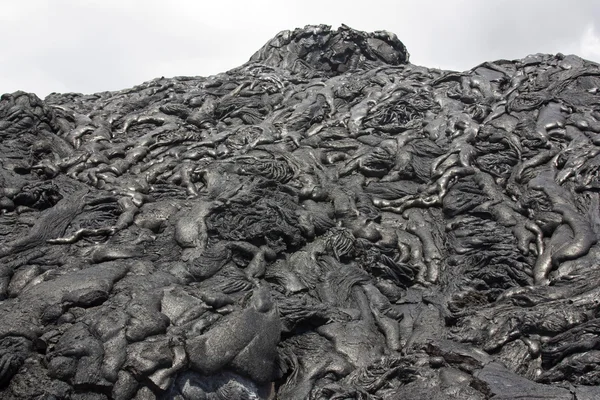 Pahoehoe paisagem de lava — Fotografia de Stock