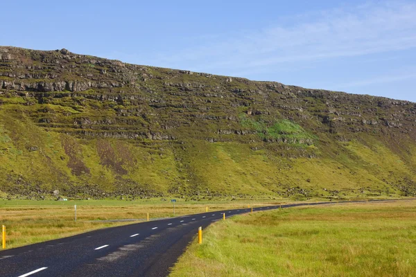 Flood basalt stromen in IJsland — Stockfoto