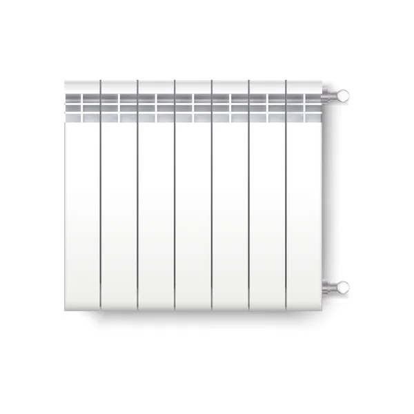 Realistic Vector Icon Heater Oil Radiator — Stockový vektor