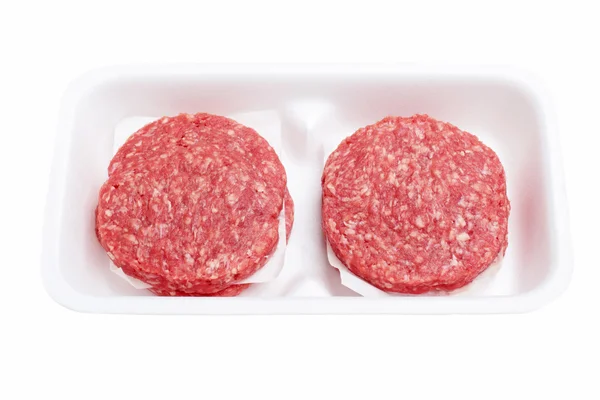 Hamburger hús a kádban — Stock Fotó