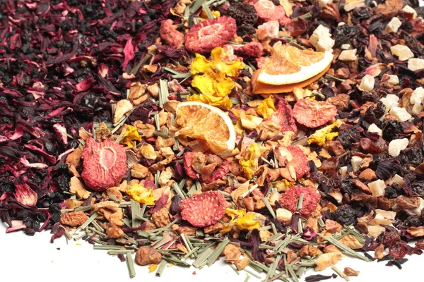 HERBAL TEA FRUTOS SUA E FLORES — Fotografia de Stock