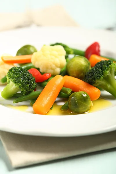 Mixed cooked vegetables — Stock Photo, Image