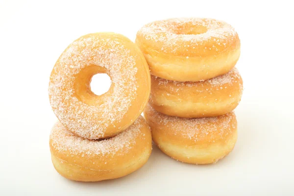 Donuts sur fond blanc — Photo