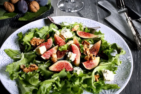 Fikon sallad — Stockfoto