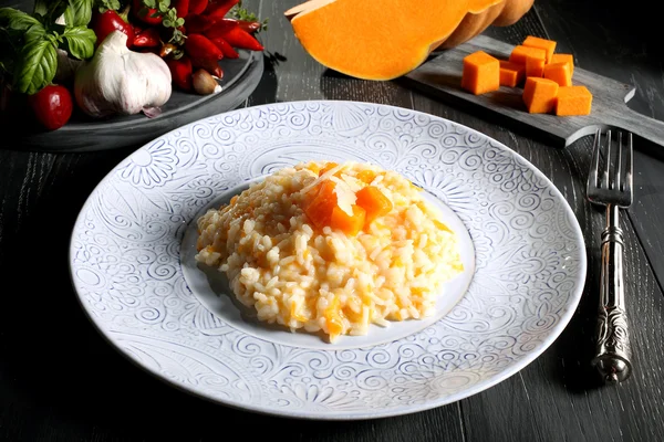 Risotto with pumpkin — Stock Photo, Image