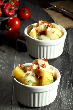 paltes, iki patates püresi