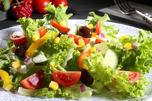 Sommersalat — Stockfoto