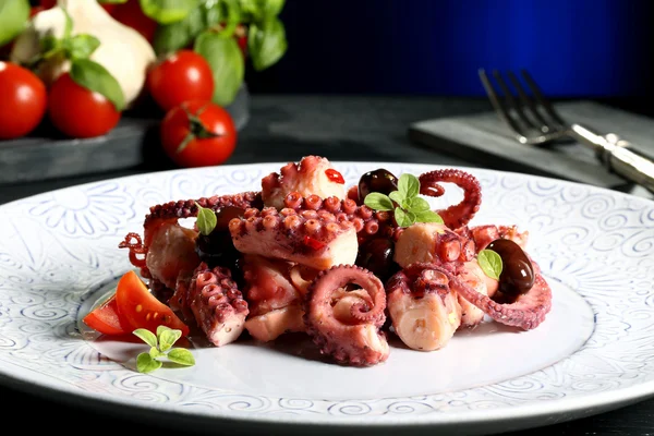 Octopus sallad — Stockfoto