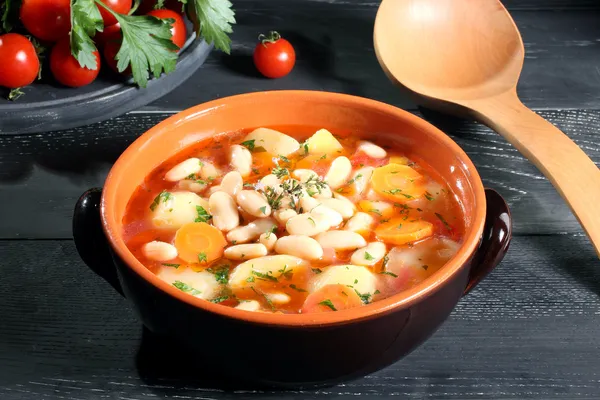 Vegetable soup — Stock Photo, Image