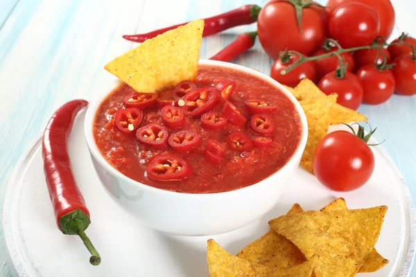 Salsa di peperoncino — Foto Stock