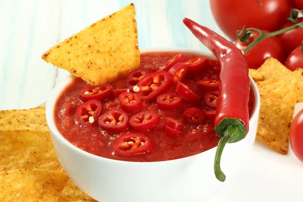 Salsa di peperoncino — Foto Stock