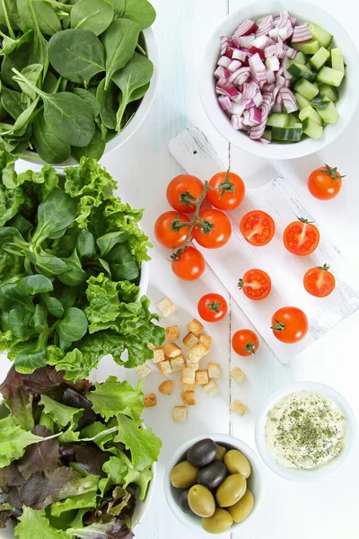 Gemischter Salat — Stockfoto