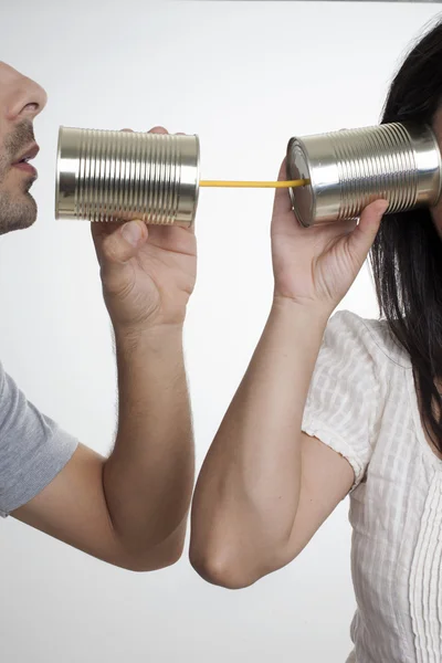 teneke kutular ile iletişim