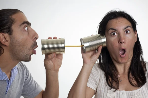 teneke kutular ile iletişim