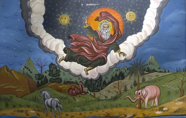 Tanrı'nın dünya oluşturma